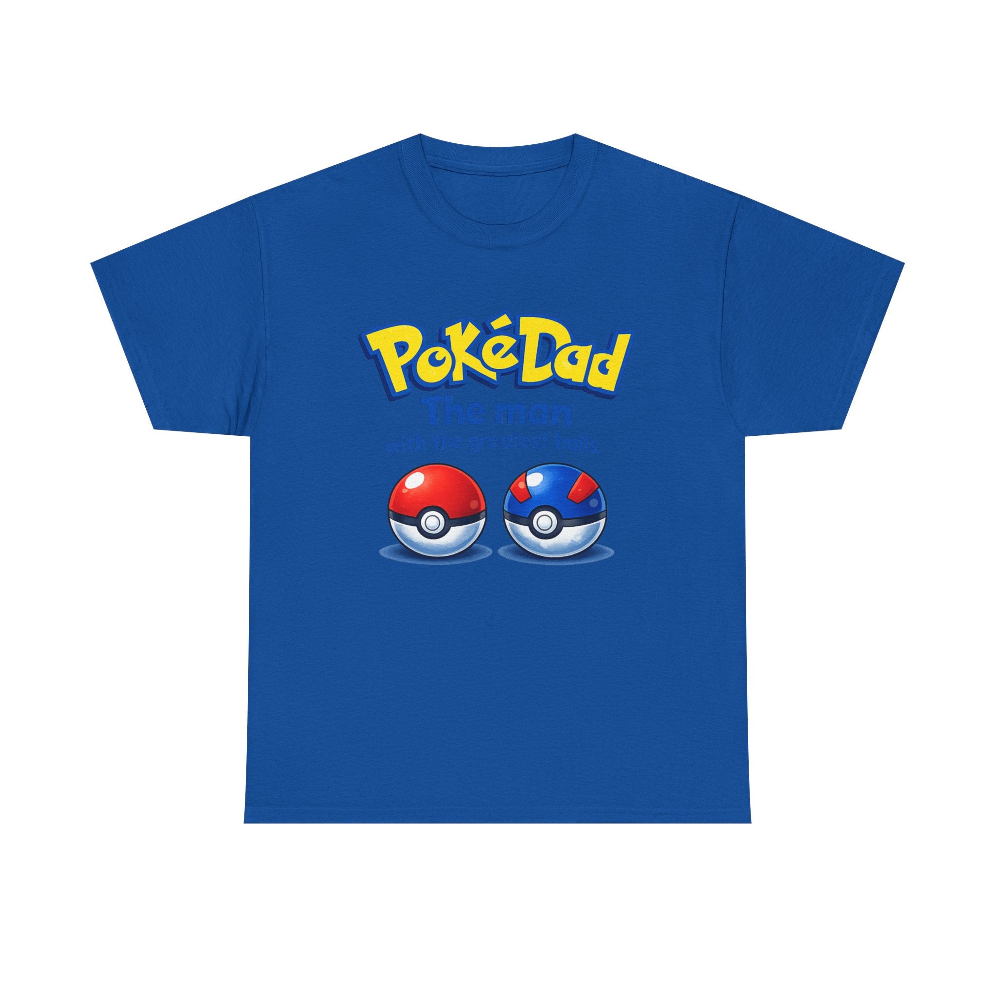 PokeDad "The Man With The Greatest Balls" Tee – Funny Father's Day Gift